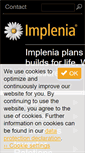 Mobile Screenshot of implenia.com